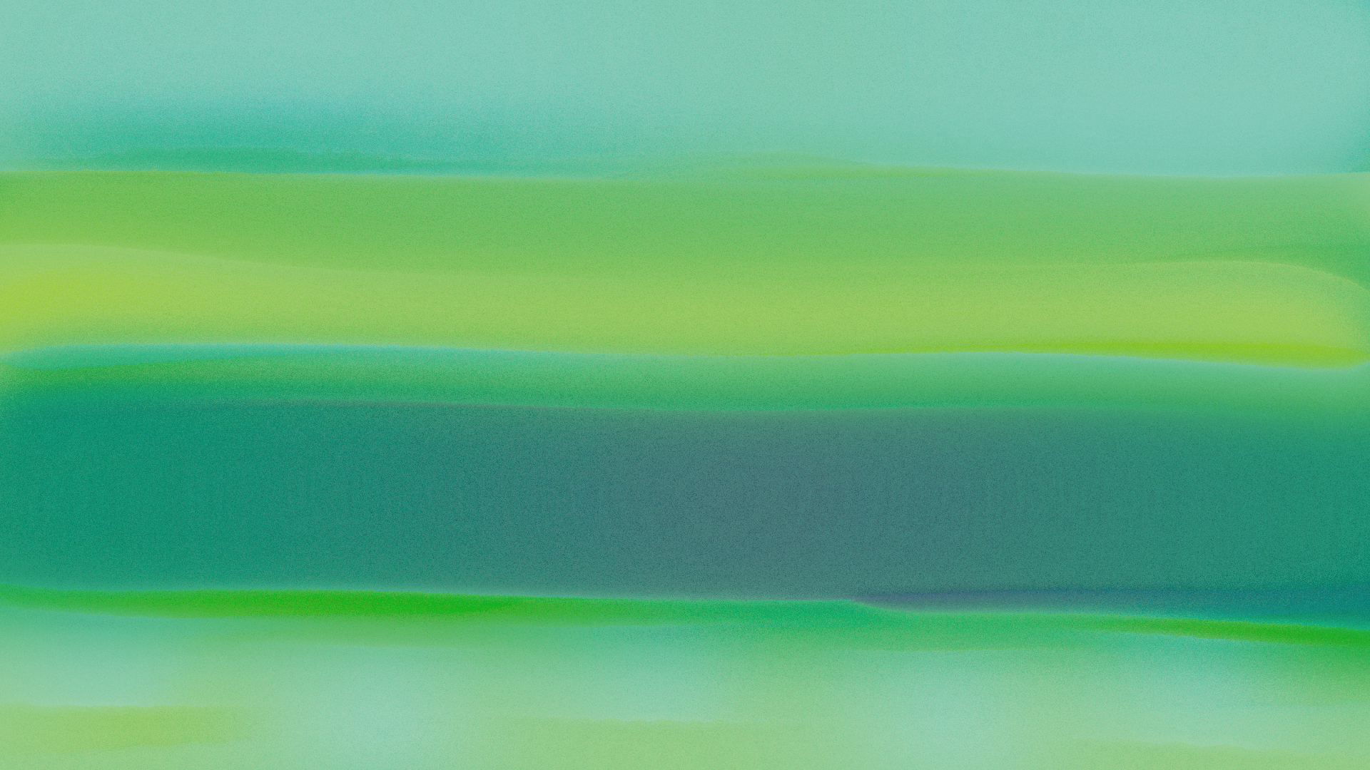 Abstract gradient with horizontal streaks of bright green, mint, and subtle teal.