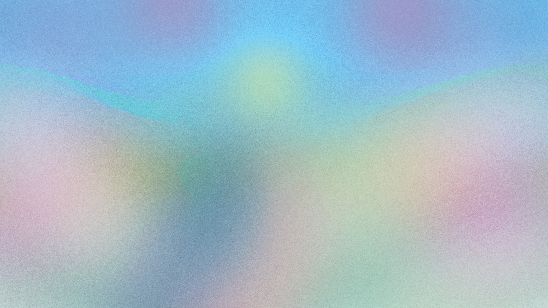 Soft abstract gradient with crisscrossing diagonal washes of pale blue, green, and pink.