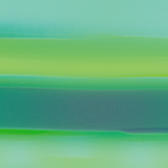 Abstract gradient with horizontal streaks of bright green, mint, and subtle teal.
